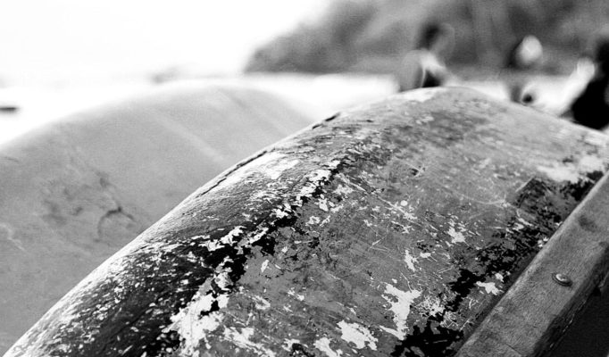 Boat BW PB Barco Texture Beautiful Fishing