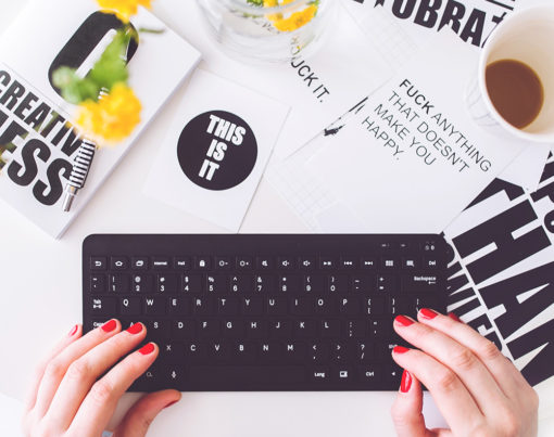 girl-writing-on-a-black-keyboard-6469