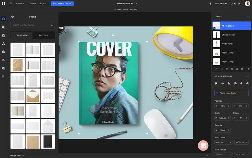 Print-Magazine-Mockup-Screen