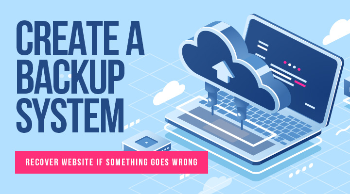 create a wordpress backup system