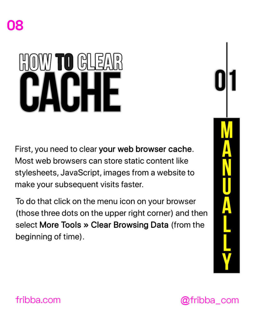 how-to-clear-cache-manually-in-wordpress